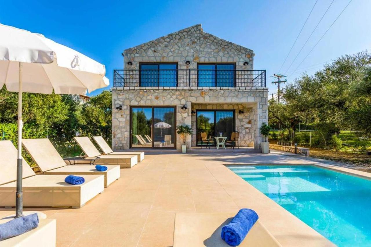 Astarte Villas - Petra Elia Private Villa With Pool Planos  Exterior photo